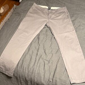 J. Crew Men's Light Gray Chinos
